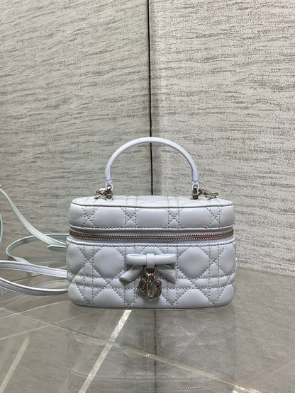 CD 2026 Vanity Bag 17.5cm Cannage Lambskin 289248