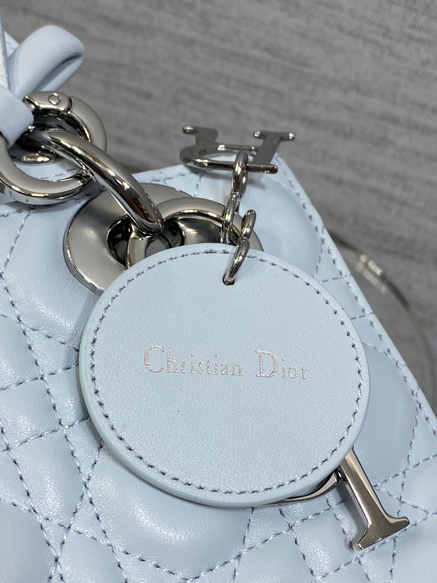 Dior 2026 Lady Dior Bag Glacier Blue Lambskin 286617