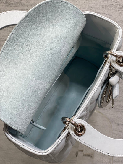 Dior 2026 Lady Dior Bag Glacier Blue Lambskin 286617