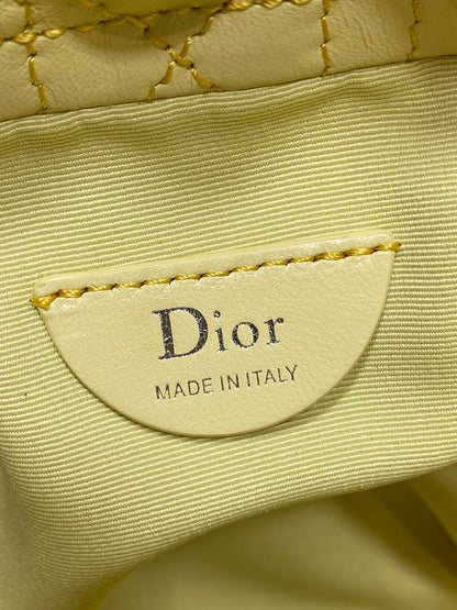 CD Adiorable Mini Bucket Bag Yellow Lambskin 286645
