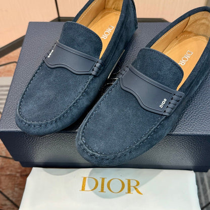 CD Odéon Men’s Loafer Dark Blue Suede 664116