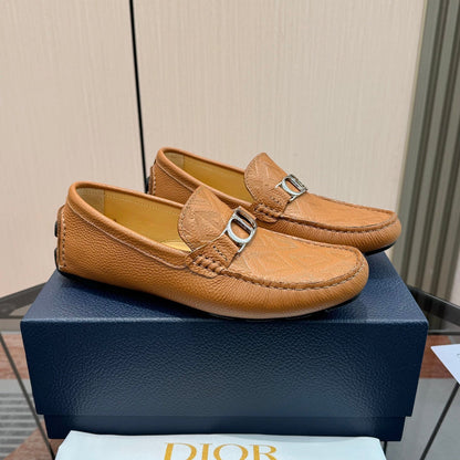 CD Odéon Men’s Loafer Tan Brown Grain Cowhide 664118