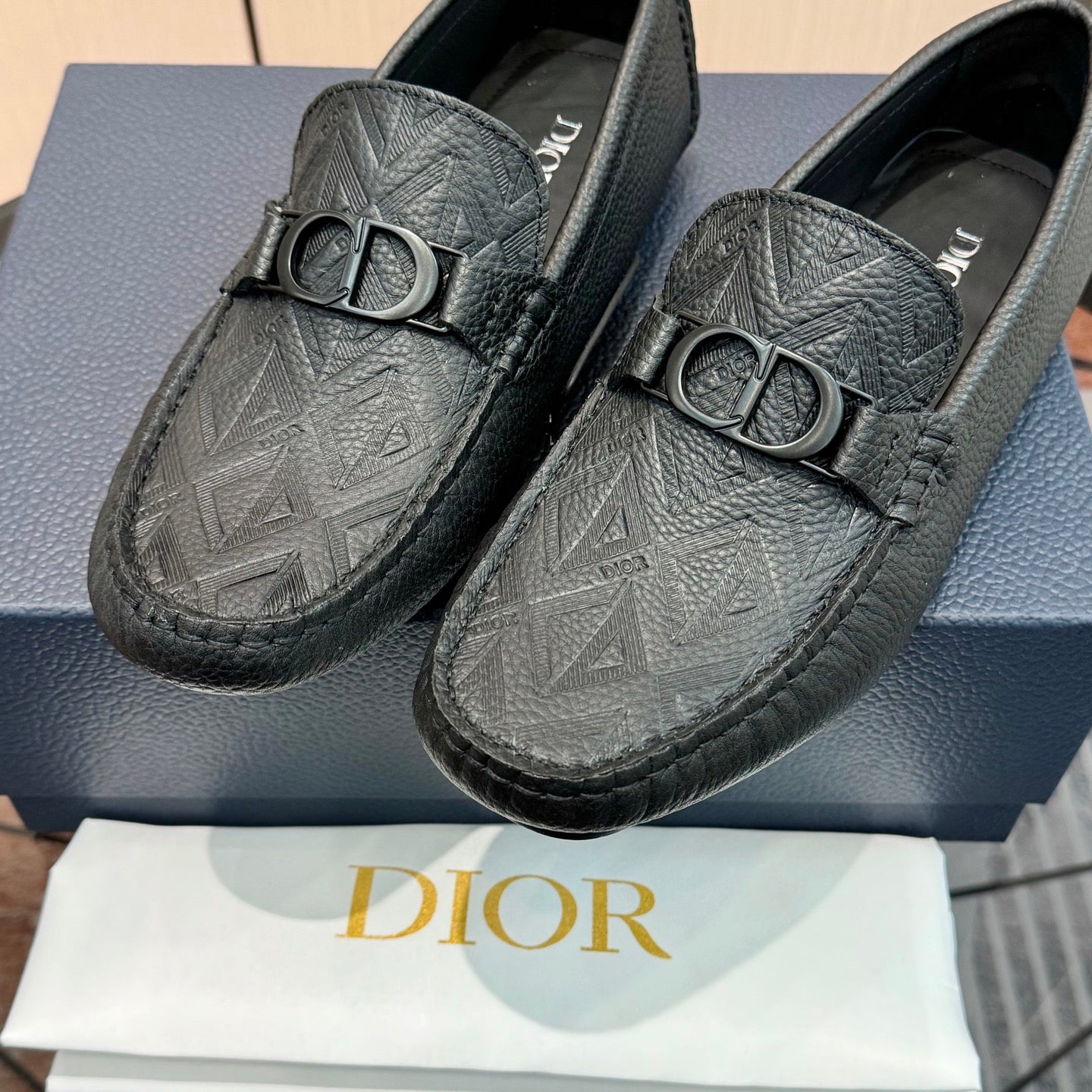 CD Odéon Men’s Loafer Black Grain Cowhide 664119