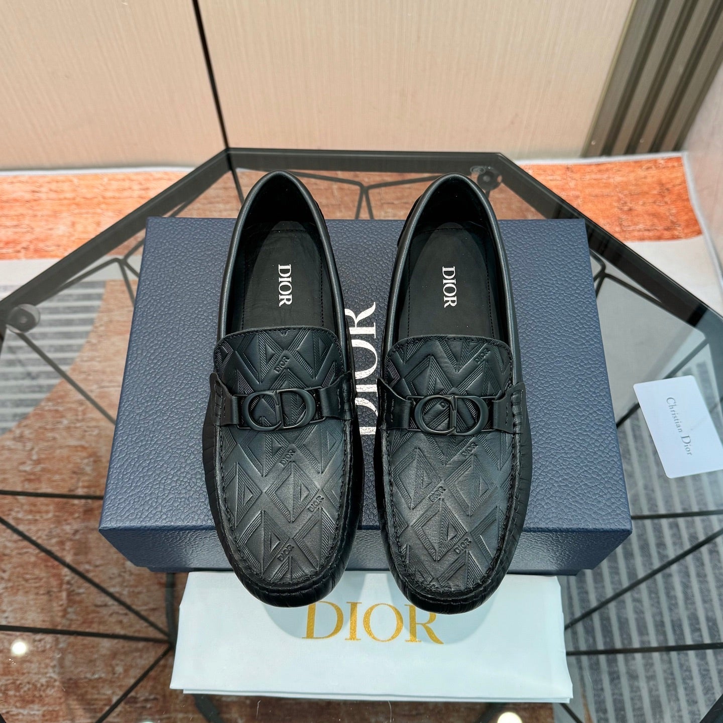 CD Odéon Men’s Loafer Black Cowhide 664122