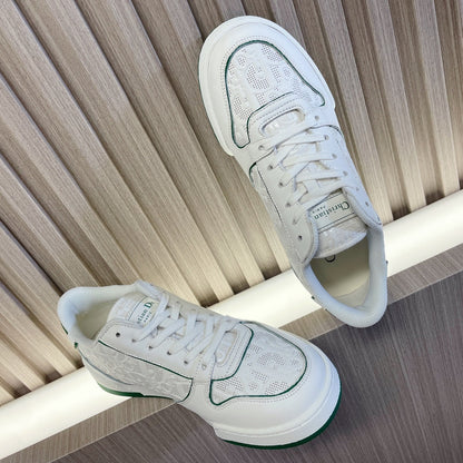 CD 26s One Sneaker White Green Calfskin 920126