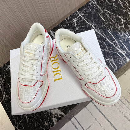 CD 26s One Sneaker White Red Calfskin 920127