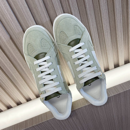 CD 26s Star Sneaker White Green Suede Calfskin 920121
