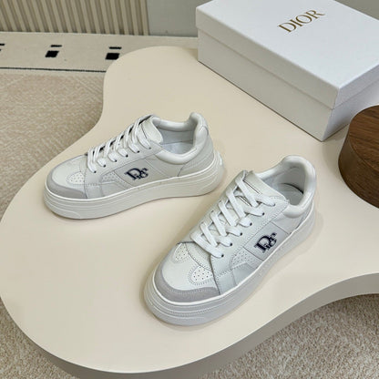 CD 26s Sneaker White Grey Calfskin Suede 920132