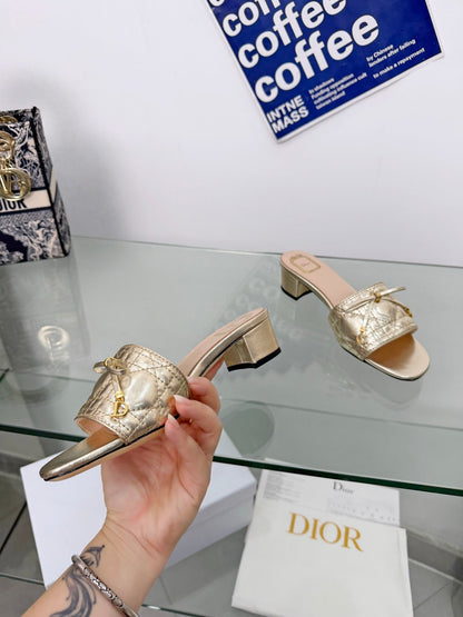 Dior 2026 Sandal 45mm Metallic Leather 844877