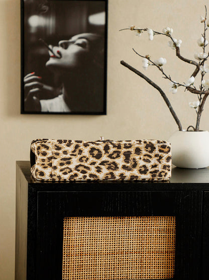 Chanel 2026 Flap Bag 33cm Leopard Calfskin 339085