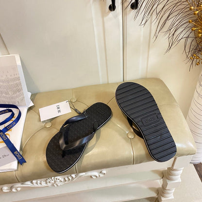 CD Thong Sandal Black Rubber 687623