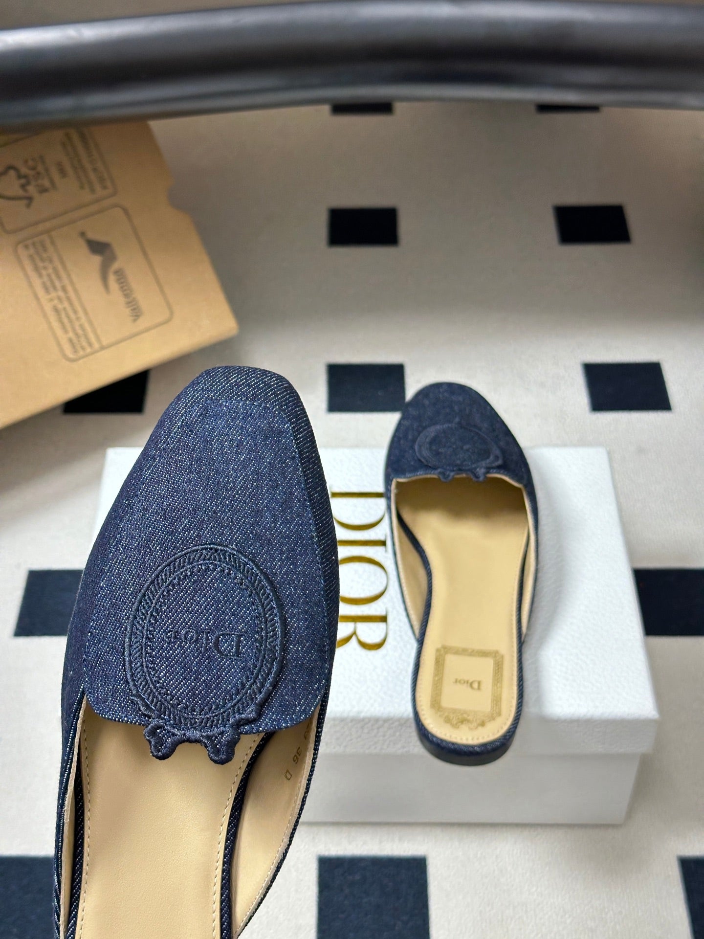 CD Médaillon Mule Dark Blue Denim 834919