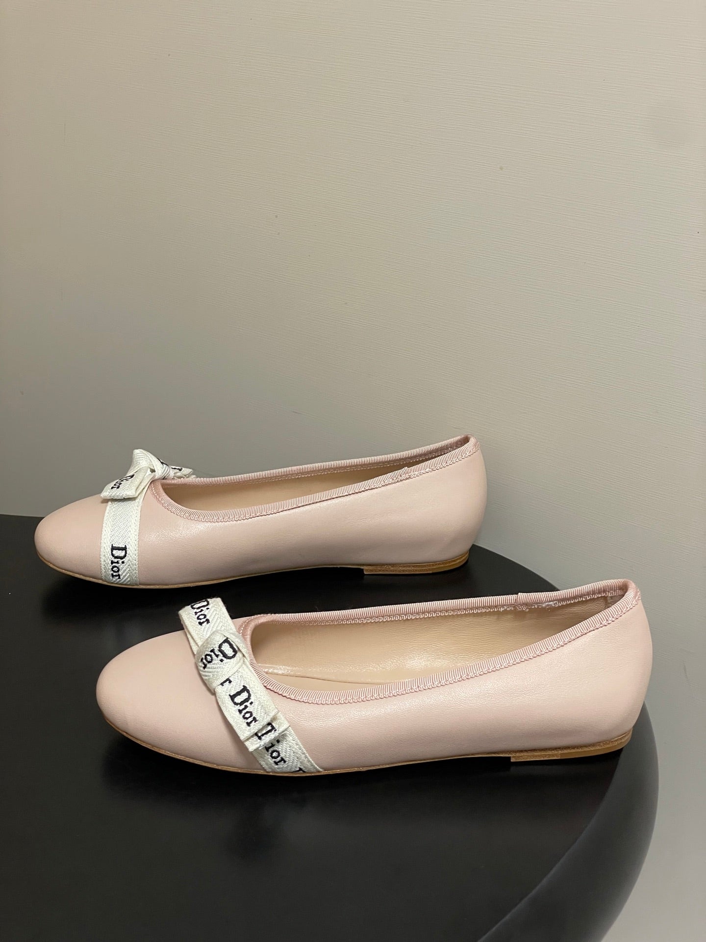 CD J'Adior Ballet Flat Pink Lambskin 834928