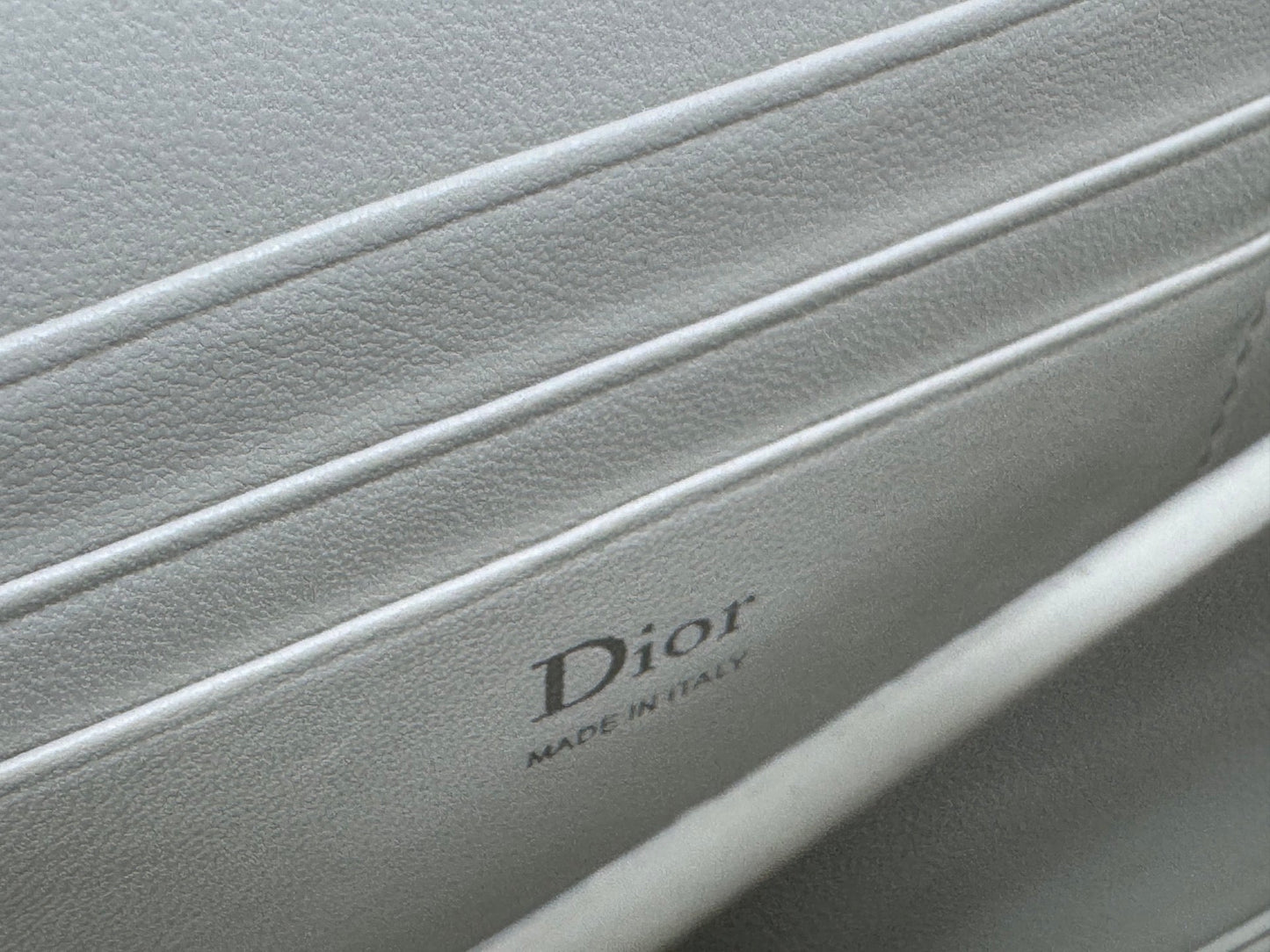 Dior 2026 Dioramour My Dior Bag 21cm White Lambskin 158285