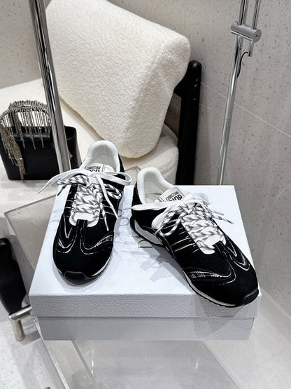 CD D-Sketch Sneaker Black Nubuck Leather 554389