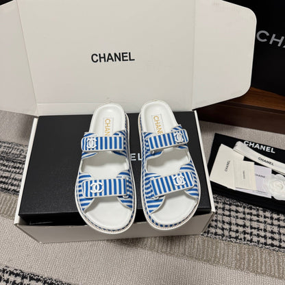 Chanel 2026 Dad Sandals 25mm Fabric 802917