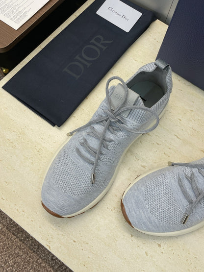 CD B80 Lounge Sneaker Gray Cannage Cashmere Wool  551443