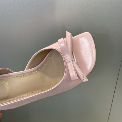 Dior 2026 Bow Heeled Slingback Sandal 607567