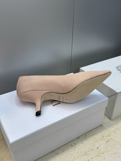 CD J'Adior Pump 6.5cm Beige Technical Fabric 633062