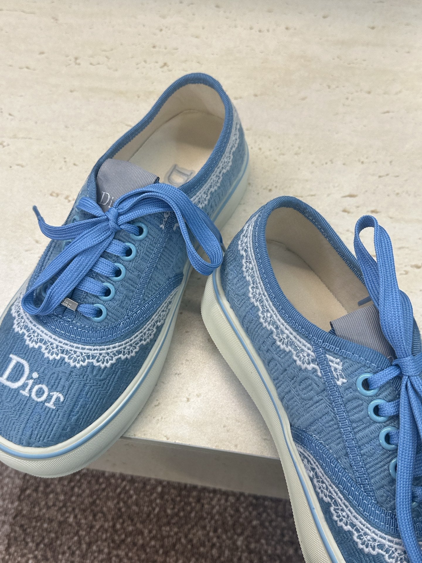 CD Saltwind Sneaker Light Blue Cotton 633081
