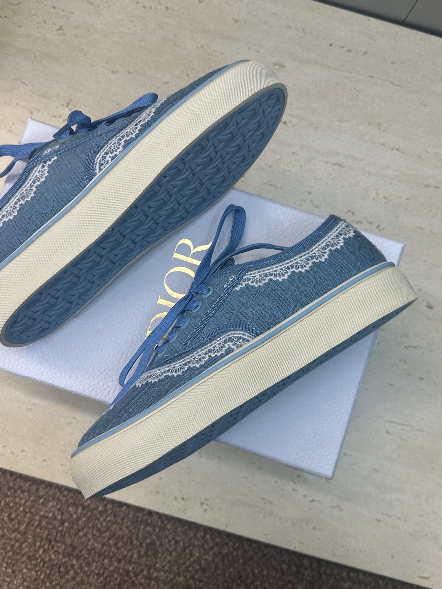 CD Saltwind Sneaker Light Blue Cotton 633081