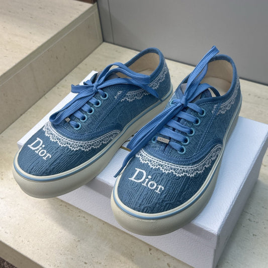 CD Saltwind Sneaker Light Blue Cotton 633081