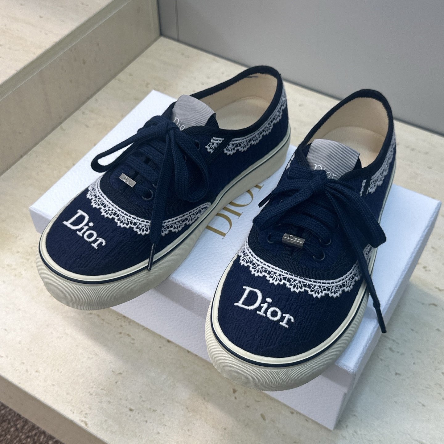 CD Saltwind Sneaker Dark Blue Cotton 633082