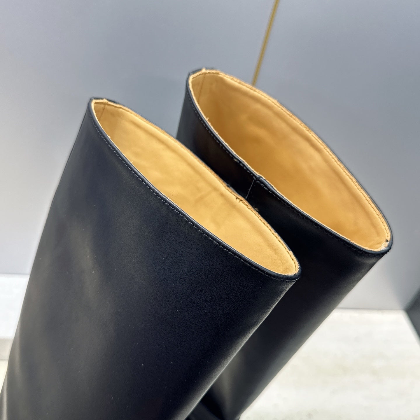 CD 26 Heel Knee-High Boots 8cm Calfskin 959602