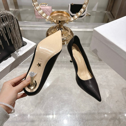 CD 26s Icon Pump 8cm Black Supple Calfskin 679845