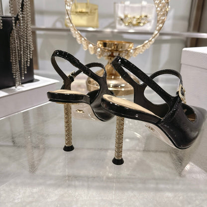 CD 26 Mary Jane High Heels 80 Patent Leather 679859