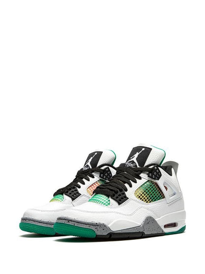 Jordan 4 Retro Lucid Green Rasta Sneakers - All-Day Comfort