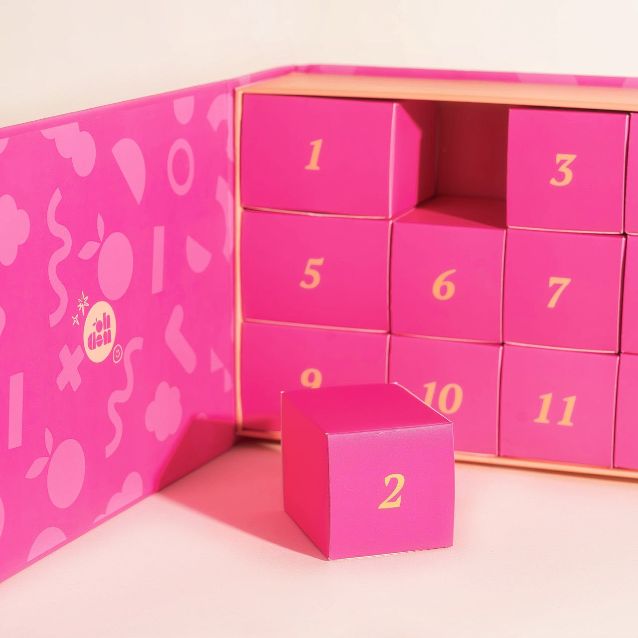Kids Mystery Jewelry Advent Calendar Box (12-piece)