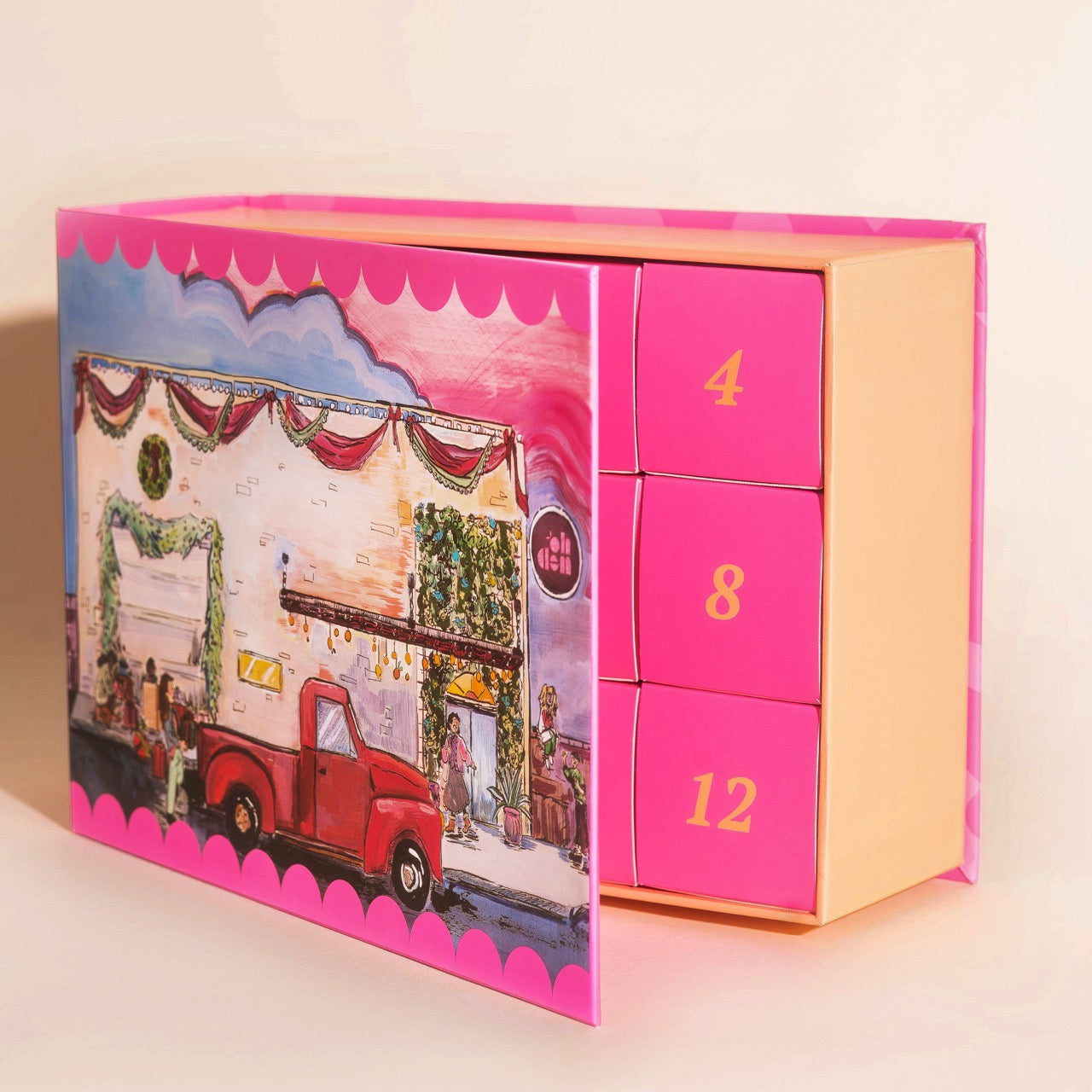 Kids Mystery Jewelry Advent Calendar Box (12-piece)