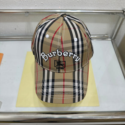 Burberry Check Baseball Cap