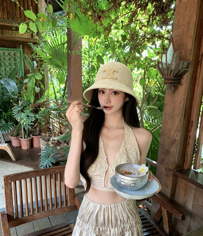 CELINE Knit Fisherman Hat